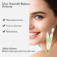 Sérum Visage Liquide Éclaircissant Alpha-Arbutine Équilibre Lumineux Acide Kojique pour Corriger les Décolorations et les Taches Brunes Krone Beauty