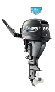 Moteur 4 temps 9,9 CV à refroidissement par eau, type moteur de bateau, moteur de jet pour bateau rapide - Product Image 2
