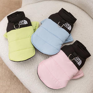 Ropa de perro de dos patas de lujo OEM para el verano Linda moda para mascotas con ropa de gato de costura cálida acolchada de algodón - Product Image 1