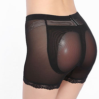 Coussinets rehausseurs de fesses en silicone non tissé fins à taille mi-haute pour femme sexy avec culotte