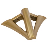 Winstar Y-Form Modernes Design Metall möbel Basis Füße Kunststoff Dreieck Goldene Schlafs ofa Beine für Küche Krankenhaus & Schule