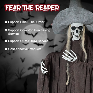Outdoor-Geisterdekoration Horror-Requisite Animierte Halloween-Spinne Animatronisch - Product Image 5