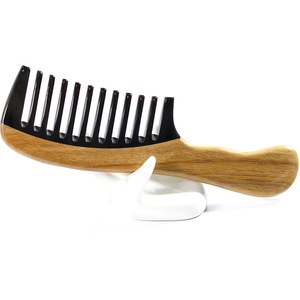 Sandalwood Scalp <b>Massage</b> Hair Brush 15-20Cm For <b>Head</b> Relief And Hair Care - Product Image 1