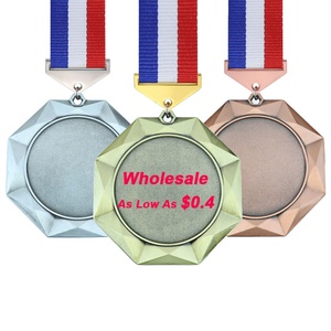 โรงงานขายส่งเหรียญเปล่า LY พร้อมจัดส่งทันที ผลิตเหรียญรางวัล 3 มิติ งานฝีมือโลหะ เหรียญกีฬาแบบกำหนดเอง สีทอง เงิน ทองแดง - Product Image 1