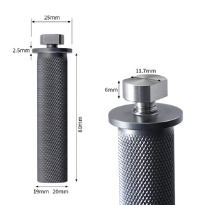 QIAOBA P202511 2 Pezzi 19/20mm Fermafori in Lega di Alluminio per Tavoli da Falegnameria, Strumenti per Progetti Fai-da-Te OEM - Product Image 5