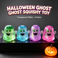 Halloween schattig spook rubberen squishy speelgoed stressverlichter fidget voor kinderen