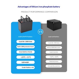 Batteria al Litio Ferro Fosfato 24V/12V 100AH per Stazioni <span class=keywords><strong>Base</strong></span> di Comunicazione Off-Grid <span class=keywords><strong>Energia</strong></span> Solare Fotovoltaica - Product Image 3
