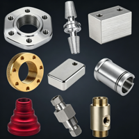 Pièces usinées CNC sur mesure de précision ±0,005 mm, non standard, anodisées et polies, service de prototypage CNC