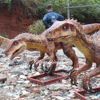 Parc à dinosaures, dinosaures animatroniques réalistes, usine de dinosaures, Oviraptor grandeur nature à vendre