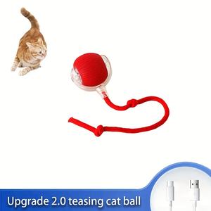 Interactive Toys Training Self-moving Catnip Toys for Cat Electric Pet <b>Ball</b> Automatic Rolling <b>Ball</b> Smart Cat Toys - Product Image 5