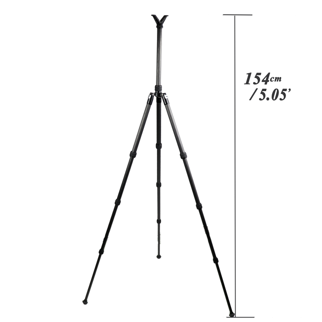 Professional Adjustable Portable Shooting Camera Tripod Waterproof Carbon for Hunting Shooting Animal Trap Tree Stand