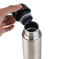 Bouteille à vide en acier inoxydable à double paroi pour bouteille d'eau de sport bouteille thermos