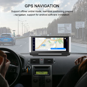 Câmera de ré de 6.86 "4g para carro, dvr, gps, fhd 1080p, <span class=keywords><strong>android</strong></span> 8.1, navegação, adas, gravador de vídeo, lente dupla, câmera de painel - Product Image 3