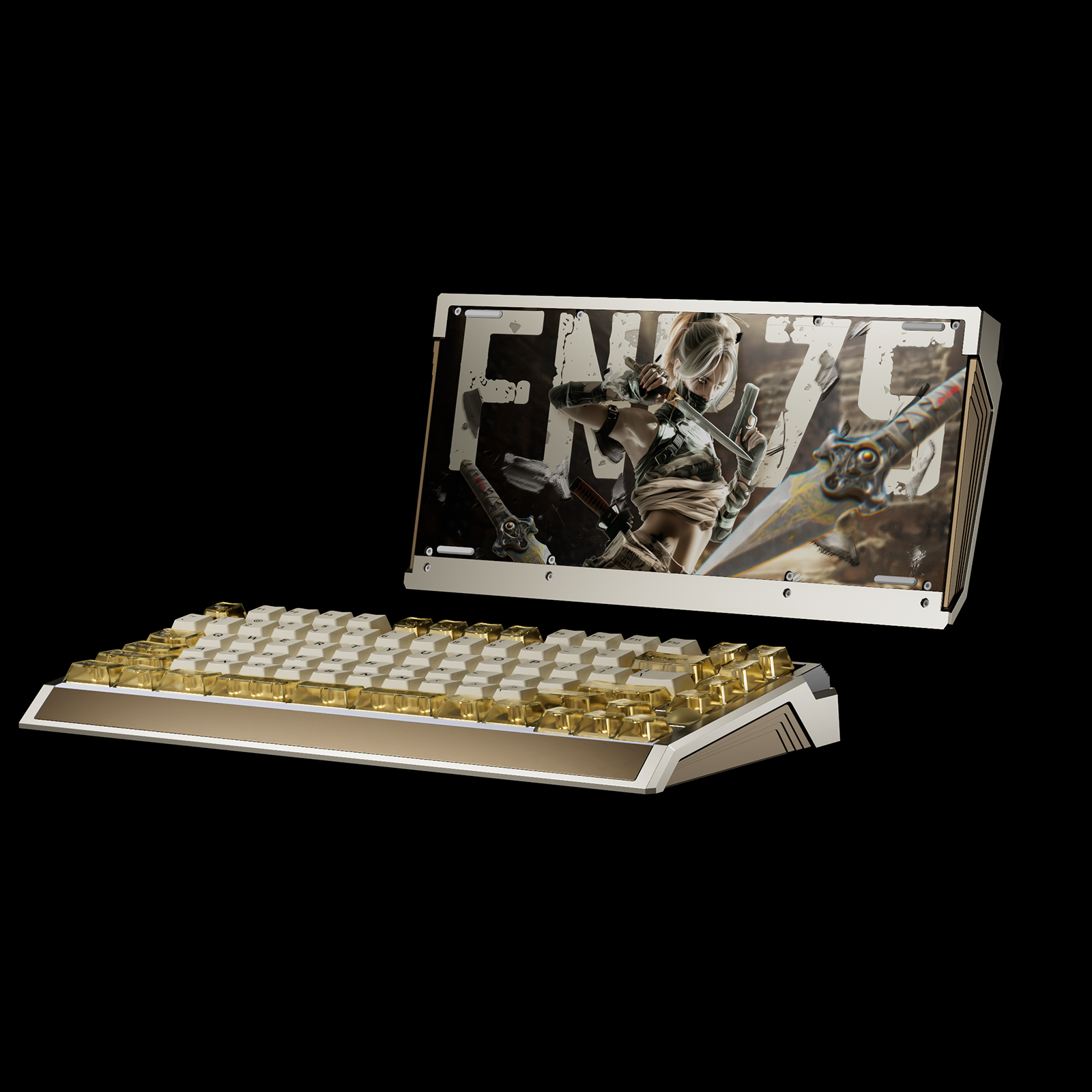GATERON X Sikakeyb FNP75 Themed Design FNP Series Keyboard 75