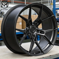 Rines de Aleación Maxtera Forged Estilo R1 Personalizados para Autos de Pasajeros Porsche, BMW, Volkswagen R GTI MK7 MK8, Nissan 370Z, Supra, MX-5