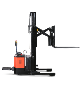 Carretilla elevadora Tijera Reach Truck Carretilla elevadora de alcance profundo 5 M 6 m 1000 kg Apilador eléctrico popular - Product Image 1