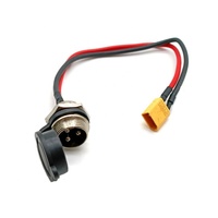 Base de chargeur universelle à 3 broches, port de charge pour VSETT 8 8+ 9 9+ 10+ ZERO 8 9 10 8X 10X 11X Pièces de scooter électrique