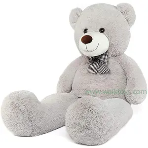 custom name soft stuffed giant teddy bear big bear animal furry plush toys 30cm 60cm 160cm 180cm 200cm 2 meter For Crane Machine