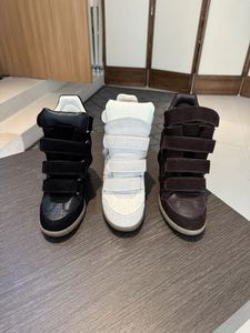 Botas de boxeo de cuero con tacón interior elevado para mujer, botines cortos de invierno, estilo deportivo, botas casuales para mujer, Lulu - Product Image 6