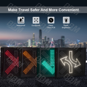 Semáforo LED 4 en 1 <span class=keywords><strong>de</strong></span> 710 mm, Impermeable IP65, con Señales <span class=keywords><strong>de</strong></span> Tráfico Rojas, Amarillas, Verdes <span class=keywords><strong>y</strong></span> Blancas con <span class=keywords><strong>Flecha</strong></span> - Product Image 6