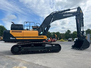 Excavadora de cadenas Hyundai HX480AL usada, original de Corea, 48 toneladas, excavadora hidráulica grande Hyundai HX480AL de segunda mano para trabajos de minería. - Product Image 5