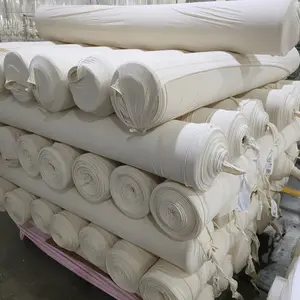 100pct algodón Jersey crudo gris tejido de punto 80 200 gsm personalizado de la tela para el Pakistán fábrica