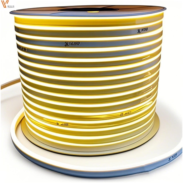 Smd2835 Warm White 3000k 3500k Neon Rope Led Strip IP67 Waterproof Neon Light Strip 6mm Width