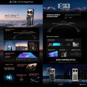 Télé<span class=keywords><strong>phone</strong></span> robuste original IIIF150 Air2 Ultra, écran AMOLED de 6,78 pouces, déverrouillage par empreinte digitale, télé<span class=keywords><strong>phone</strong></span> 5G, double SIM, octa-core - Product Image 2