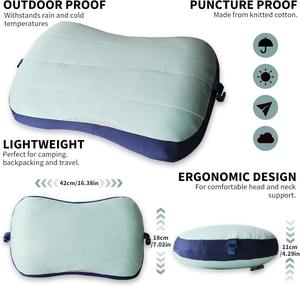 Almohada <span class=keywords><strong>inflable</strong></span> para playa, soporte para el cuello, almohada para <span class=keywords><strong>acampar</strong></span>, tumbona <span class=keywords><strong>de</strong></span> piscina portátil, almohada <span class=keywords><strong>de</strong></span> aire ligera para viajes, uso al aire libre - Product Image 3