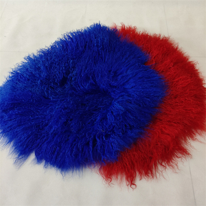 bantal bulu abu-abu bantal bulat - Product Image 6
