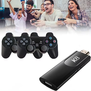 Factory K8 64GB Home Video Game Console Two-Player Battle Wireless 2,4G Miratech M8 Family TV Gamepad Gaming Stick - Product Image 2