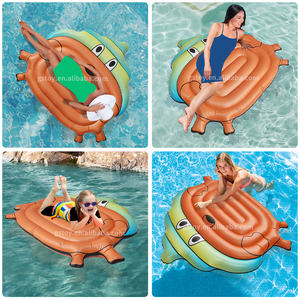 प्यारा क्रैब स्विमिंग पूल फ्लोटिंग लाउजर क्राफ्ट गद्दे वयस्क बच्चों में 71 pvc फ्लोट्स मैट इन्फ्लेटेबल क्रिसमस - Product Image 5