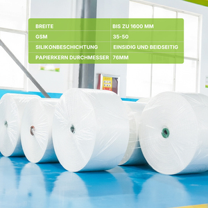 Papel para Hornear en Rollo Jumbo, 40 g/m², Grado Alimenticio, Siliconado, Papel de Hornear, Papel Pergamino, Resistente al Calor, Precio de Fábrica, Directo de Fábrica, FSC - Product Image 2