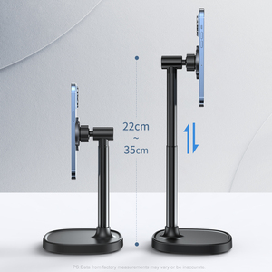 Soporte magnético para teléfono móvil X66 de buena calidad, soporte para teléfono de escritorio de altura de ángulo ajustable, soporte magnético para Iphone Smartphone - Product Image 4