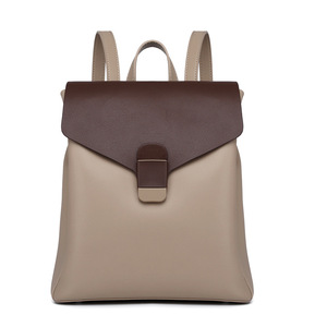 Women Genuine Leather Shoulder Bag for Teenage Girls Kids Multi-Function Small Bagpack Female Ladies <b>School</b> <b>Backpack</b> - Product Image 1