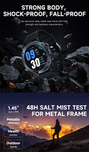 T35 Orologio Sportivo Compatibile con iOS e Android, Smartwatch con Connessione Unica, Chiamate BT, Assistente Vocale, Monitoraggio Salute e Fitness - Product Image 4