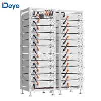 Batterie de stockage d'énergie solaire haute tension Deye 7,68 kWh 38,4 V 200 Ah LiFePO4 avec système de gestion BMS