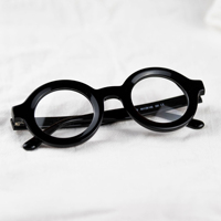 LMA 23103 Retro Eyewear Trendy Thick Oversize Acetate Lunettes de vue Logo personnalisé Unisex Handmade Exclusive Optical Frame 2025