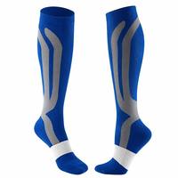 Chaussettes de compression élastiques en gros pour la course, le cyclisme, le sport, le football, l'escalade et les activités sportives de plein air pour hommes