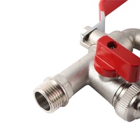 Raccord de remplacement pour robinet de jardin IBC Tank S60X6 1/2\", vanne, adaptateur de tuyau pour réservoir d'eau