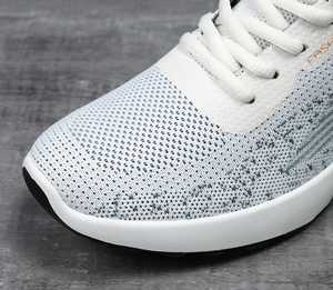 Wholesale Autumn Fashion Mens Sporty Sneakers Breathable <b>Net</b> Lace-up Running Shoes Durable PVC Outsole Cool Casual Shoes Men - Product Image 4