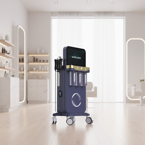 Appareil de soin du visage à l'oxygène Hydra, multifonctionnel, atténuation des imperfections, éclaircissement de la peau - Product Image 1