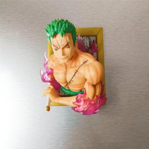 8 designs, 13 cm, Luffy DBZ Vegeta Goku, cadre photo, figurine d'anime, aimant de réfrigérateur avec support, figurines d'anime sexy 3D Nami pour adultes - Product Image 4