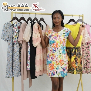 KingAAA Robes Courtes Vintage en Coton pour Femmes, Style Mignon, Seconde Main, Prix Abordable, Vêtements en Gros, Stock de Balles de Vêtements Usagés - Product Image 1