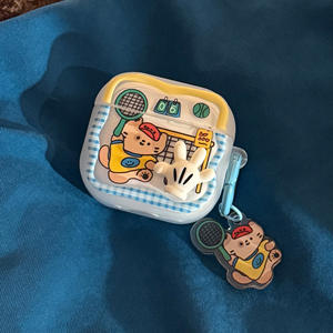 Nouvelle <span class=keywords><strong>coque</strong></span> de protection 3D amusante et mignonne de style INS pour <span class=keywords><strong>AirPods</strong></span> Pro 1 2 3 4, <span class=keywords><strong>coque</strong></span> en silicone souple - Product Image 5