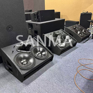 Monitor de escenario profesional pasivo SAWA Audio VTX M22 dual de 12 pulgadas con controladores de neodimio y potencia RMS de 1500W - Product Image 5