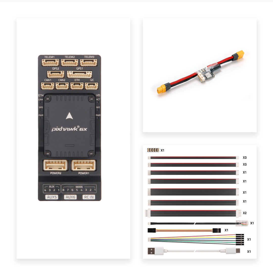 6x flight controller standard set(standard v2a)