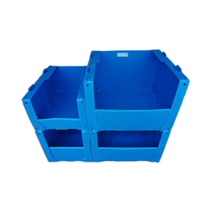 Nhà Kho Công Cụ Phần Cứng Lưu Trữ Hộp Chọn Stackable Xếp Chồng Treo PP Sóng Nhựa Kệ Lưu Trữ Bin Phần Bin - Product Image 5