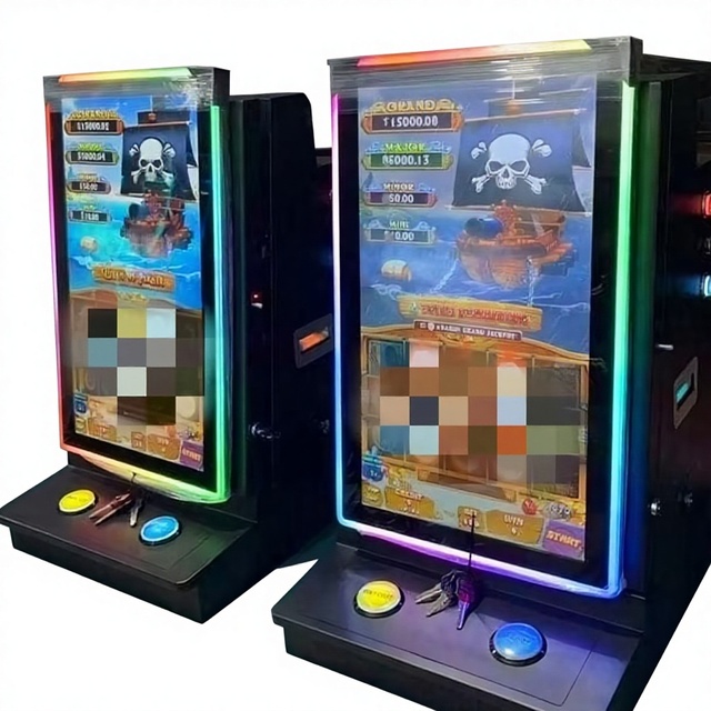 Trending 23.6" Fusion 4 Countertop Coin-Operated Vertical Slotting Metal Box Video Game Machine