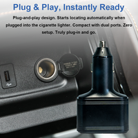 Mini Rastreador GPS 4G LTE con Rastreo de Vehículos en Tiempo Real, Carga USB Dual, Aplicación Android, Alarma de Vibración, 1 Año de Garantía, Plug and Play